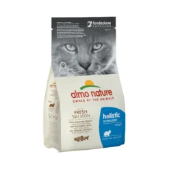 Almo Nature Sterilised Cibo per Gatti - Salmone e Riso