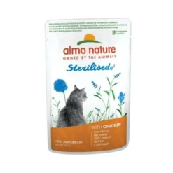 Almo Nature Sterilised Cibo per Gatti - Bustina