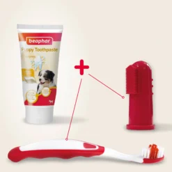 Beaphar Combi-pack Dentifricio & Spazzolino - Cucciolo