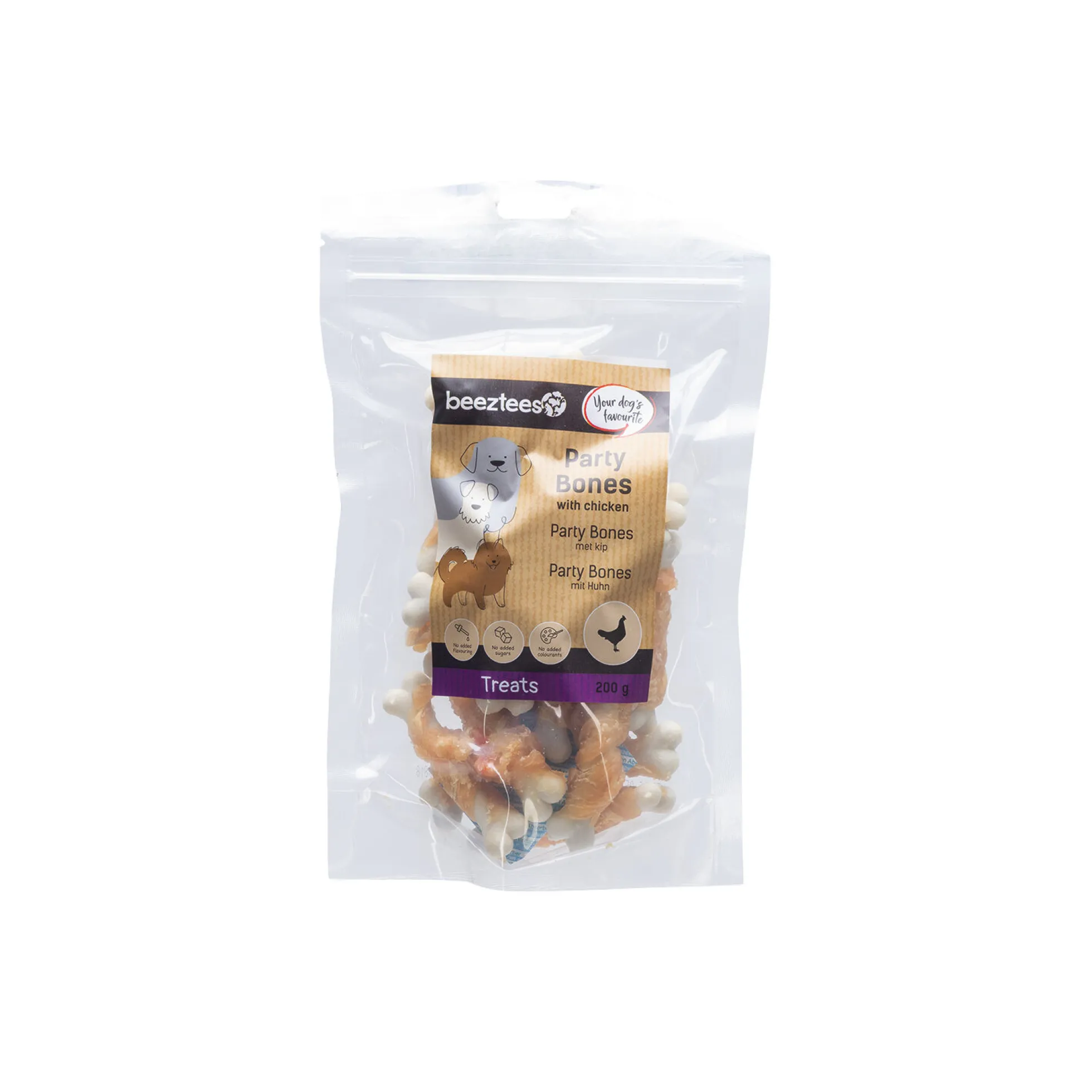 Beeztees Party Bones - Pollo