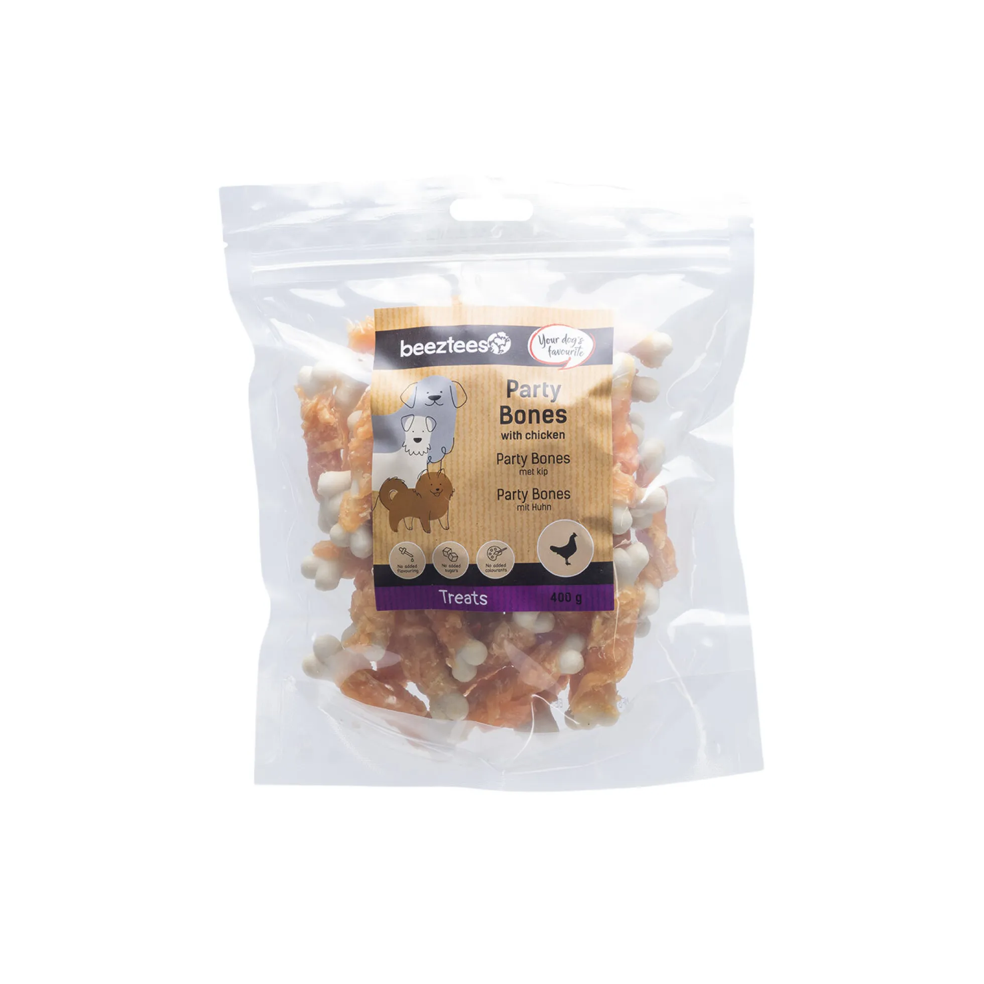Beeztees Party Bones - Pollo