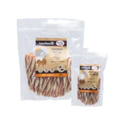 Beeztees Twirls di Pollo con Pesce