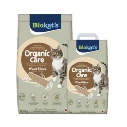 Biokat's Organic Care Wood Fibres Lettiera per Gatti