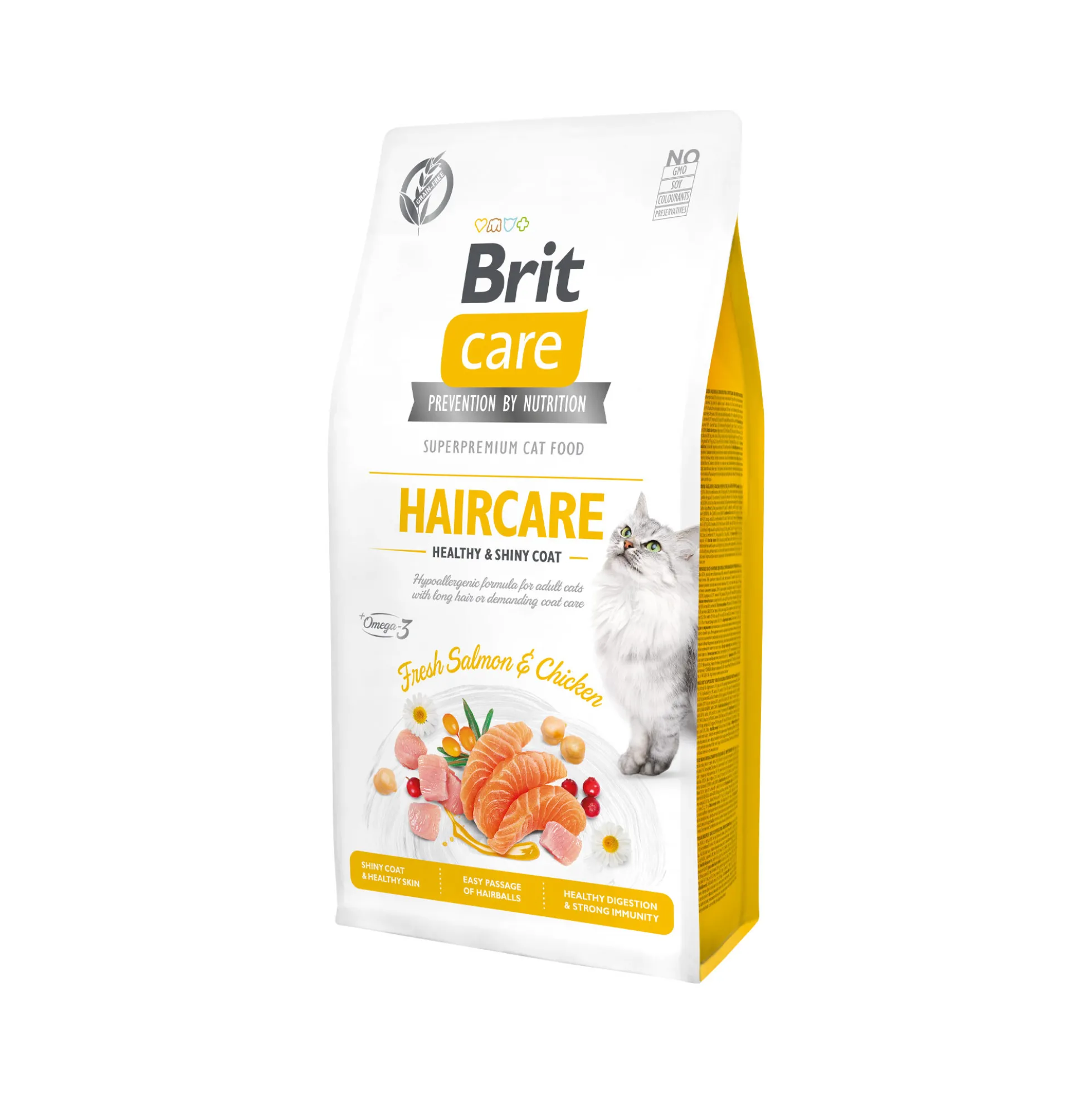 Brit Care Cat - Grain-Free Haircare Healthy & Shiny Coat