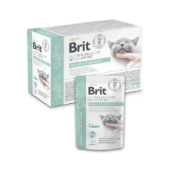 Brit Veterinary Diet Cat - Grain Free - Urinary & Stress Relief - Pouch