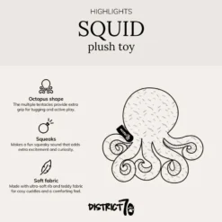 District 70 Squid Plush