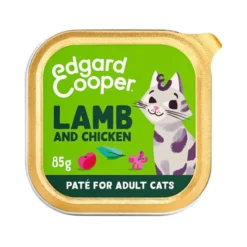 Edgard & Cooper Adult Cat - Agnello e Pollo Ruspante - Paté
