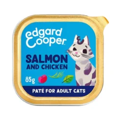 Edgard & Cooper Adult Cat - Salmone MSC e Pollo Ruspante - Paté