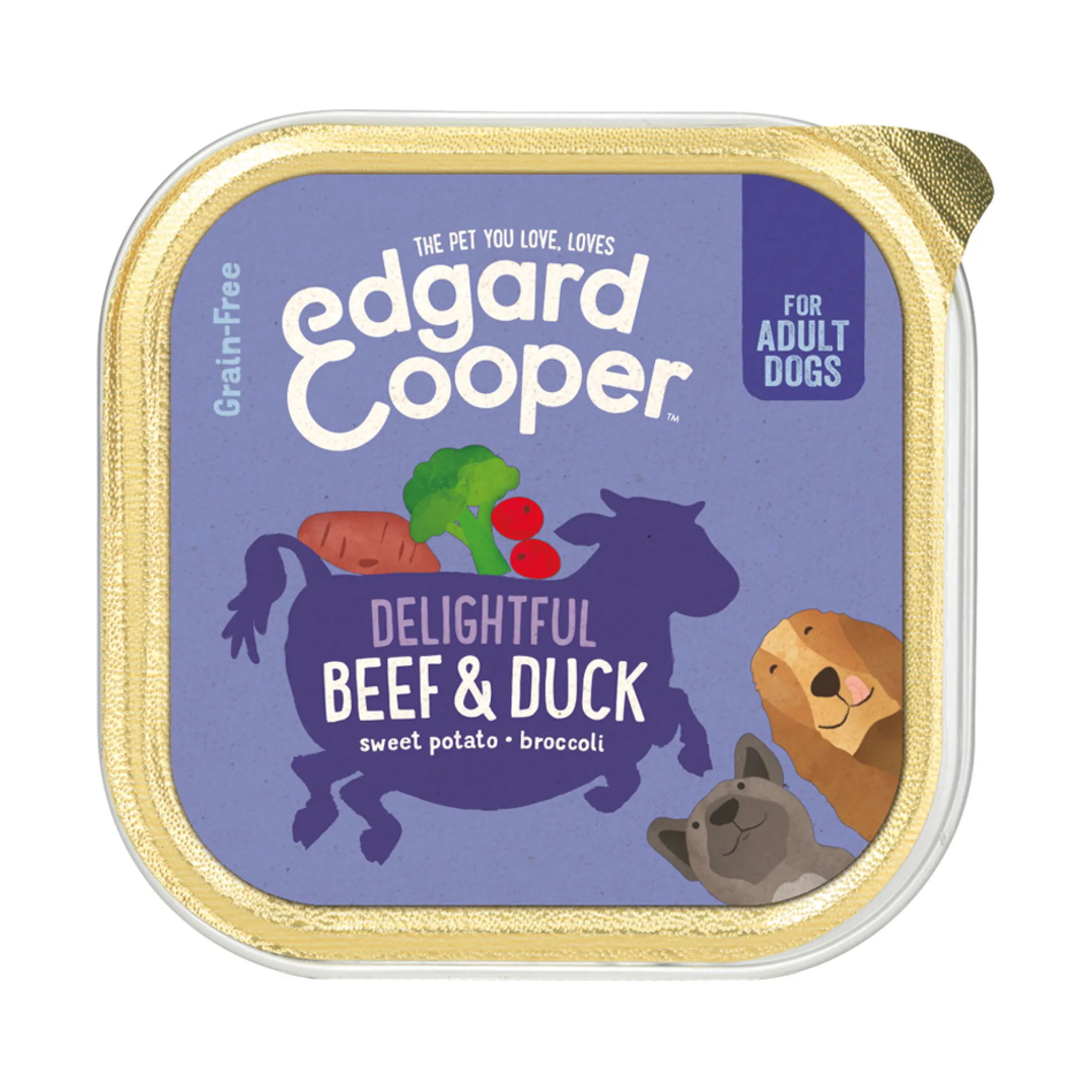 Edgard & Cooper Adult - Manzo & Anatra - Vaschetta