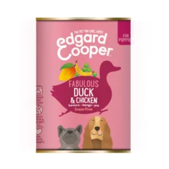 Edgard & Cooper Puppy - Anatra e Pollo - Lattina