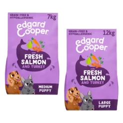 Edgard & Cooper Puppy - Salmone & Tacchino Ruspante
