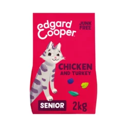 Edgard & Cooper Senior Cat - Pollo e Tacchino Ruspanti - Crocchette