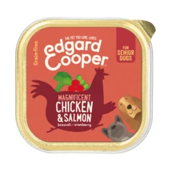 Edgard & Cooper Senior - Pollo e Salmone - Vaschetta