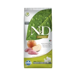 Farmina N&D Prime Adult Medium & Maxi Cibo per Cani - Wild Boar and Apple