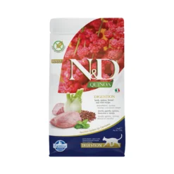 Farmina N&D Quinoa Digestion Adult Alimento per gatti - Agnello