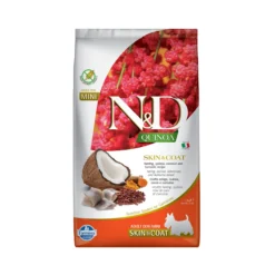 Farmina N&D Quinoa Skin & Coat Adult Mini Alimento per cani