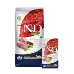 Farmina N&D Quinoa Weight Management Adult Cibo per Gatti - Agnello