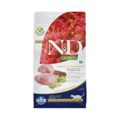 Farmina N&D Quinoa Weight Management Adult Cibo per Gatti - Agnello