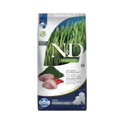 Farmina N&D Spirulina Puppy Medium & Maxi - Agnello e bacche di goji