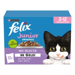 Felix Original Junior Cibo umido - 4 gusti