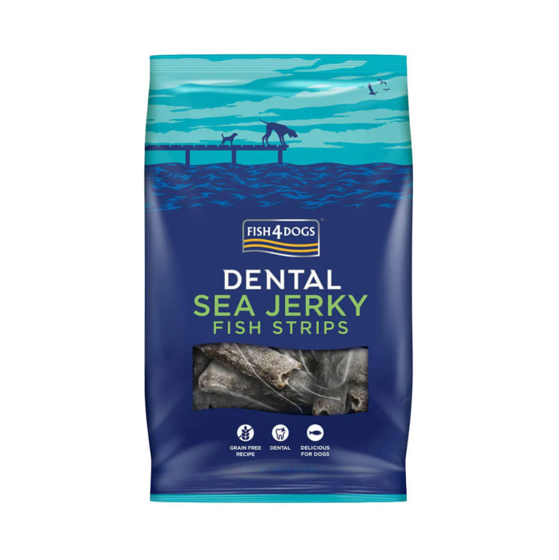 Fish4Dogs Dental - Sea Jerky Fish Strips