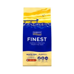 Fish4Dogs Finest Puppy Complete - Pesce bianco Crocchette piccole