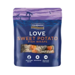 Fish4Dogs Sweet Potato Fish Wraps