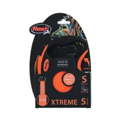 Flexi Quinzaglio Avvolgibile XTREME Tape Leash - Arancione