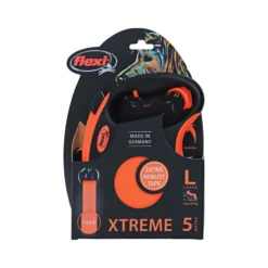 Flexi Quinzaglio Avvolgibile XTREME Tape Leash - Arancione