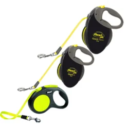 Flexi Quinzaglio Avvolgibile Neon - Tape Leash