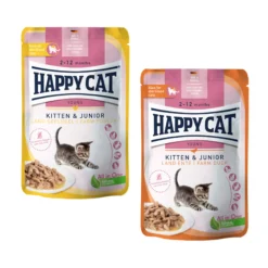 Happy Cat Kitten & Junior - Cibo Umido