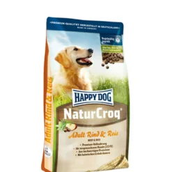 Happy Dog NaturCroq Manzo e Riso