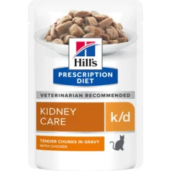 Hill's k/d Kidney Care - Prescription Diet - Cibo per Gatti - Bustina Pasto