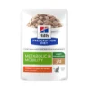 Hill's Metabolic + Mobility - Prescription Diet - Cibo umido per Gatto - Bustina