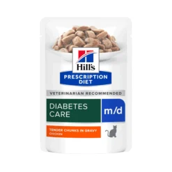 Hill's Prescription Diet m/d Diabetes Care Cibo per Gatti - Bustina Pasto