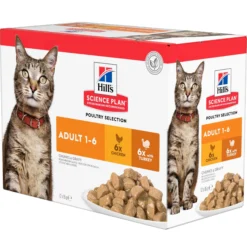 Hill's Science Plan - Feline Adult - Chicken/Poultry - Buste Cibo Umido