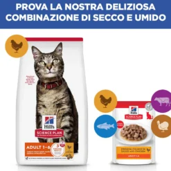 Hill's Science Plan - Feline Adult - Chicken/Poultry - Buste Cibo Umido