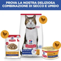 Hill's Science Plan Feline Mature Adult Premium Mousse - Pollo