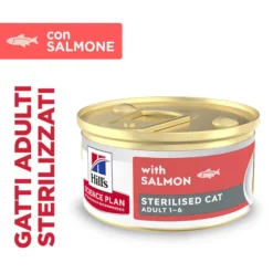 Hill's Science Plan Feline Sterilised Adult Premium Mousse - Salmone