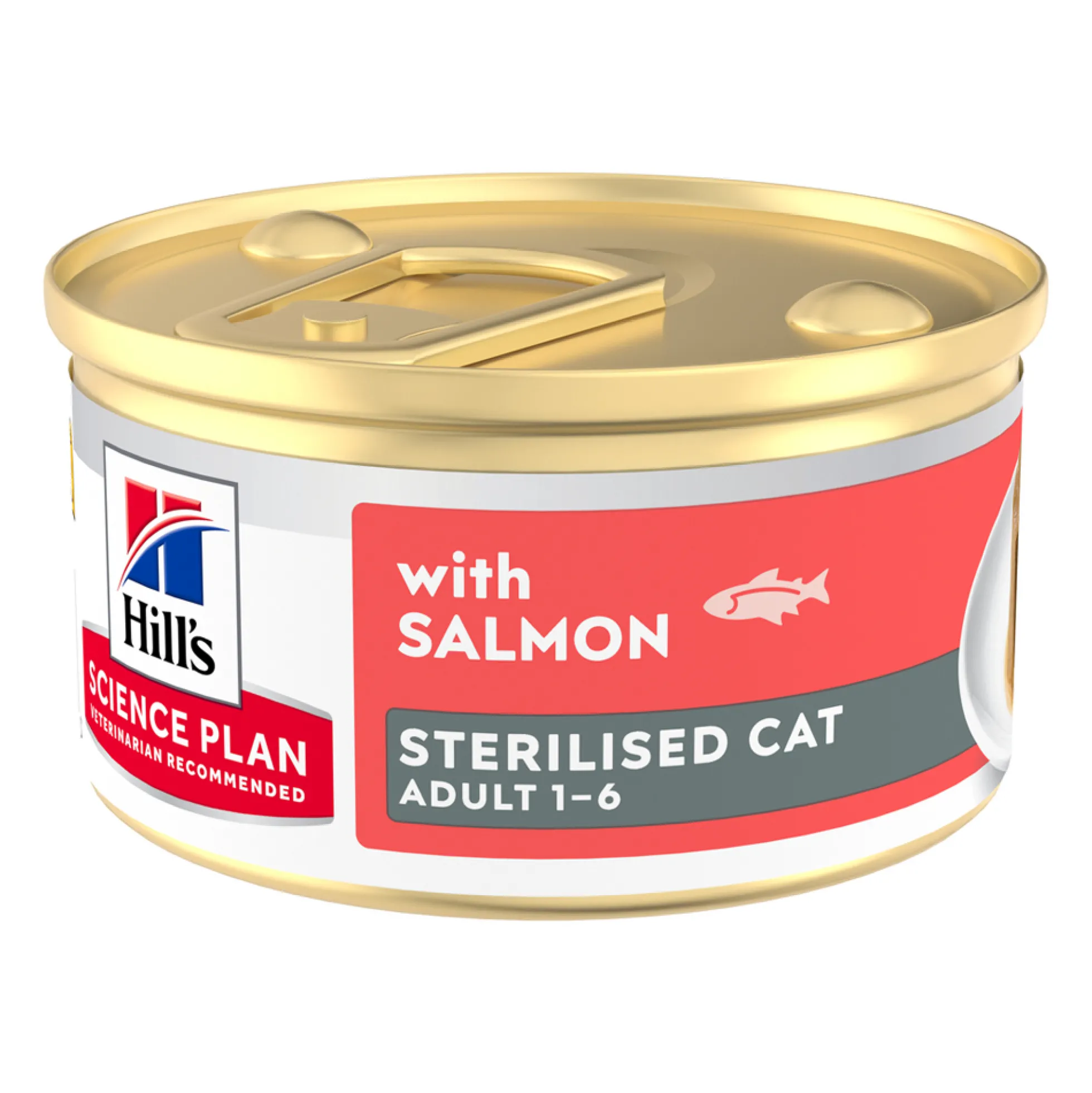 Hill's Science Plan Feline Sterilised Adult Premium Mousse - Salmone