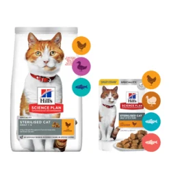 Hill's Science Plan - Gatto Adulto - Sterilised - Pollo - Bustina Pasto