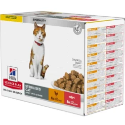 Hill's Science Plan - Gatto Adulto - Sterilised - Pollo - Bustina Pasto