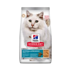 Hill's Science Plan Hypoallergenic Adult Cibo per Gatti - Uovo e Insetti
