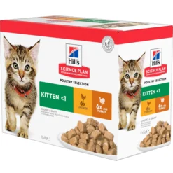 Hill's Science Plan - Kitten - Bustina Pasto - Selezione di Pollame