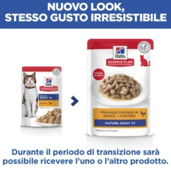 Hill's Science Plan Mature Adult - Pollo - Bustina Pasto