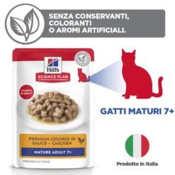 Hill's Science Plan Mature Adult - Pollo - Bustina Pasto