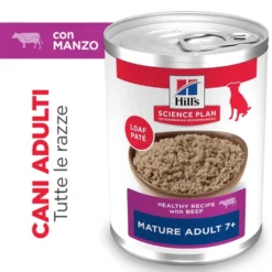 Hill's Science Plan Medium - Mature Adult 7+ - Manzo - Lattina