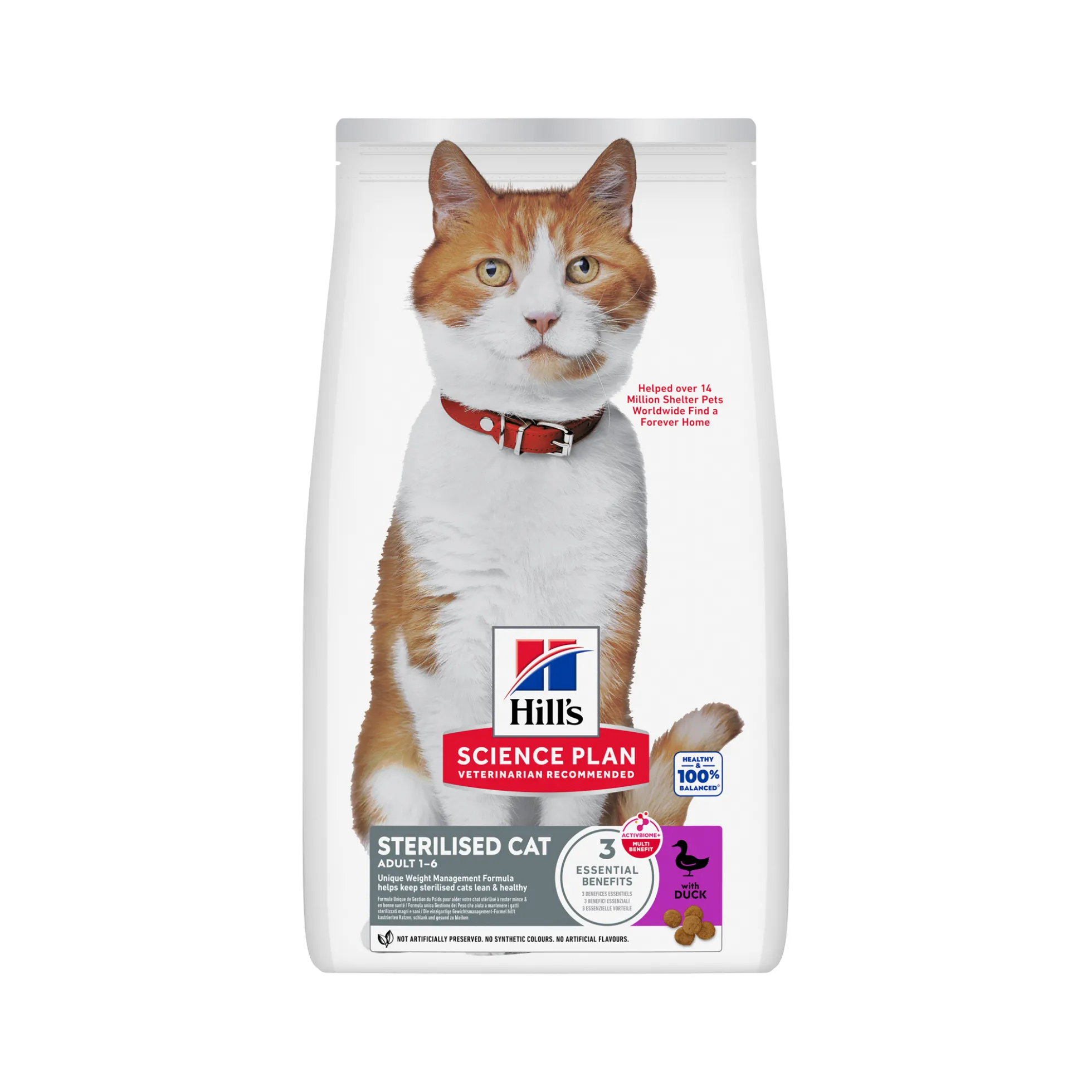 Hill's Science Plan Sterilised Cat - Adult - Anatra