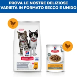 Hill's Science Plan Sterilised - Kitten - Pollo