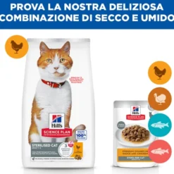 Hill's Science Plan Sterilised Cat - Adult - Pollo